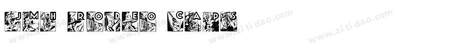 JMH Rodeo Caps3字体转换
